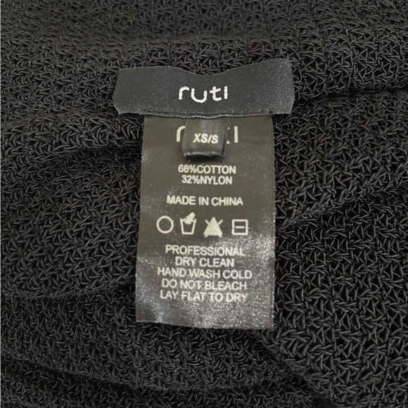 Ruti Haven Wrap Knit Cardigan in Black Size XS/S - Picture 8 of 8